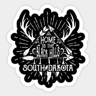 Home is the Black Hills South Dakota Sticker